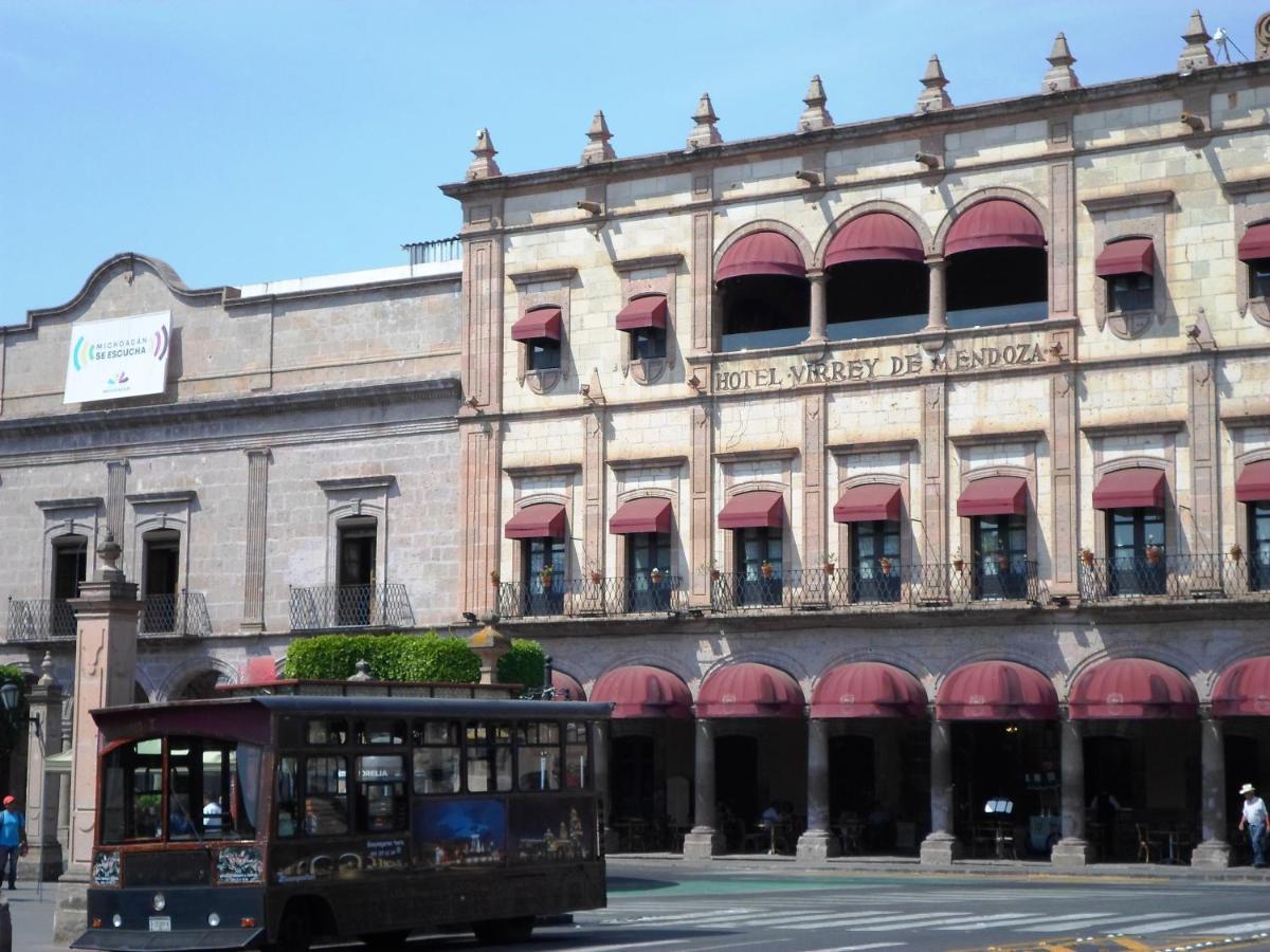 Virrey De Mendoza Hotel Morelia Exterior foto