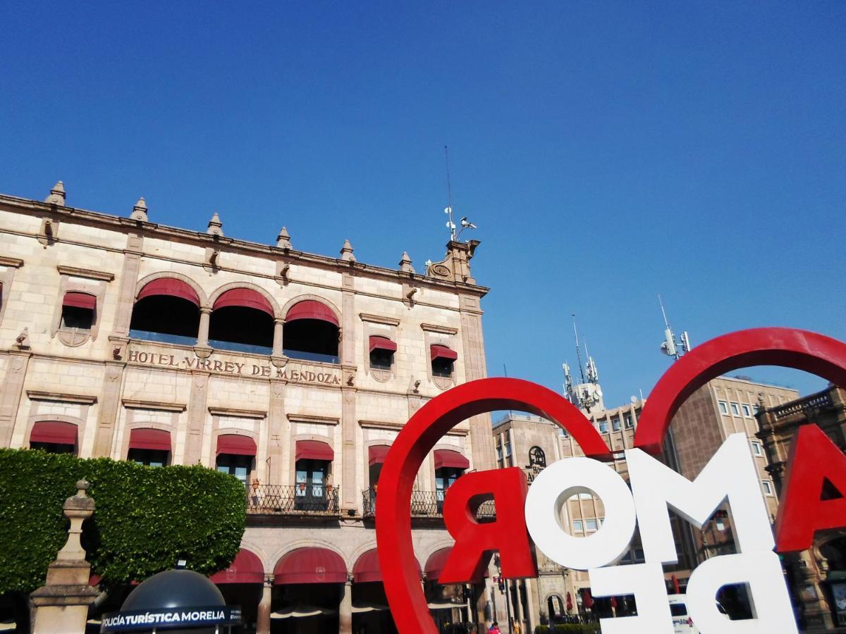 Virrey De Mendoza Hotel Morelia Exterior foto