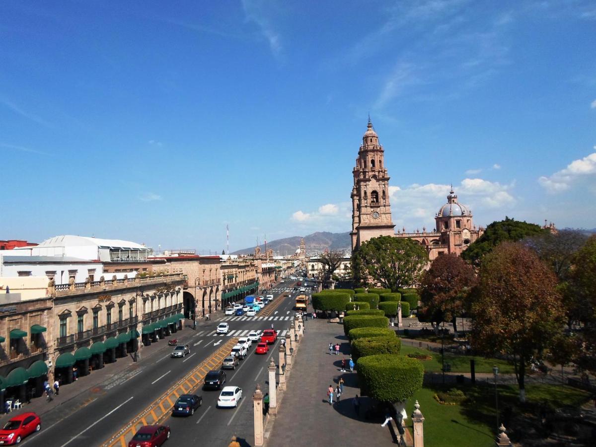 Virrey De Mendoza Hotel Morelia Exterior foto